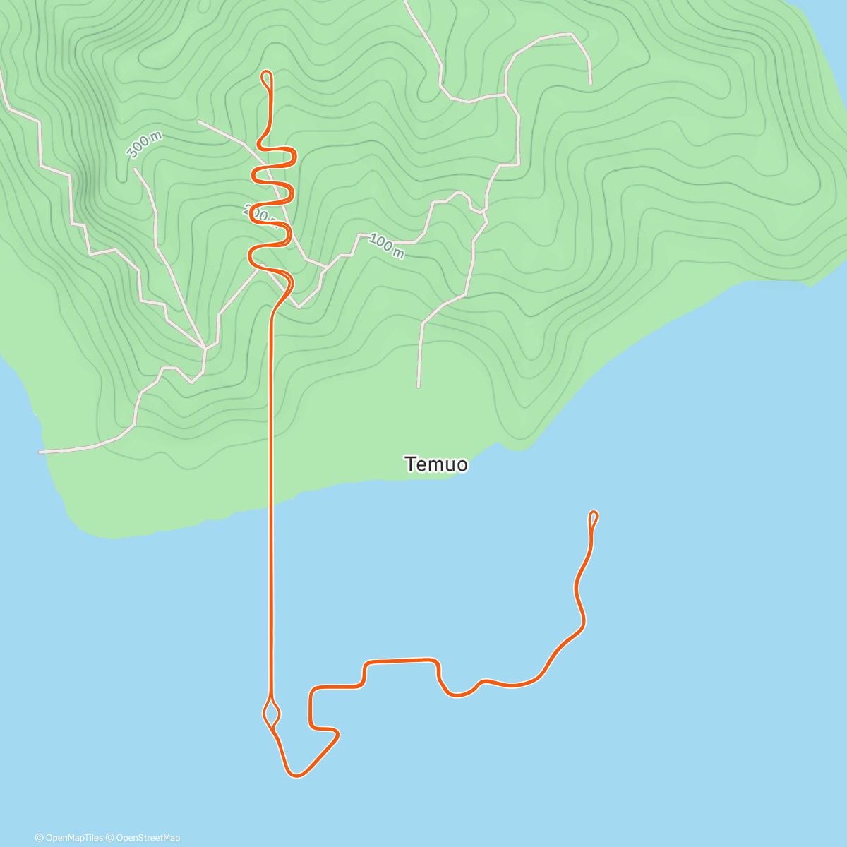 Map of the activity, Zwift - Hilltop Hustle in Watopia