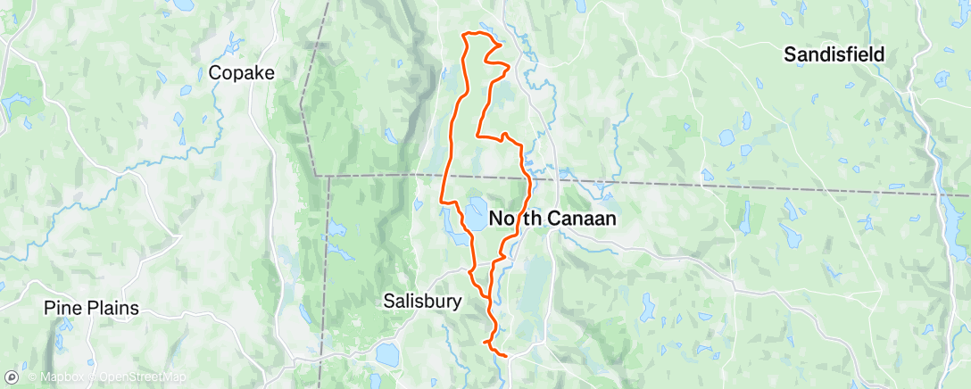 Map of the activity, Gravel Fun