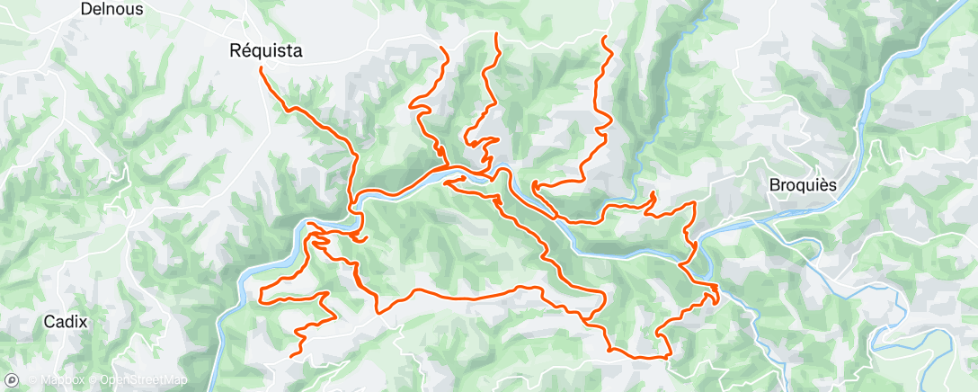 Carte de l'activité