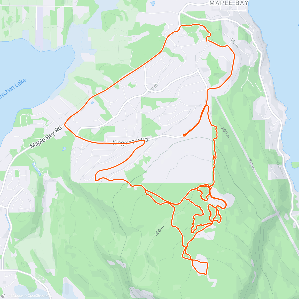 Map of the activity, Superfan out on the Superloop