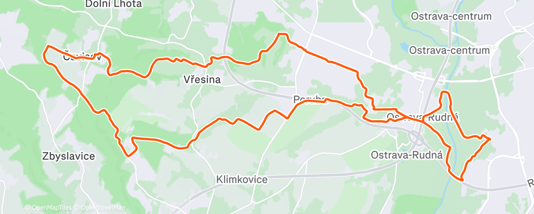 Карта физической активности (MTB)