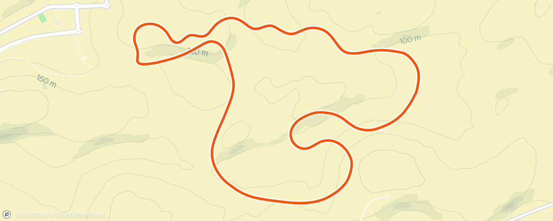 Map of the activity, Blizzard Blast Racing