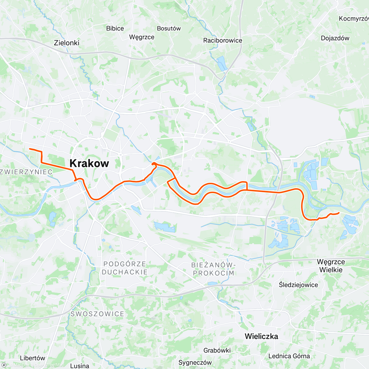 Map of the activity, W tamtą stronę też są drogi 😲