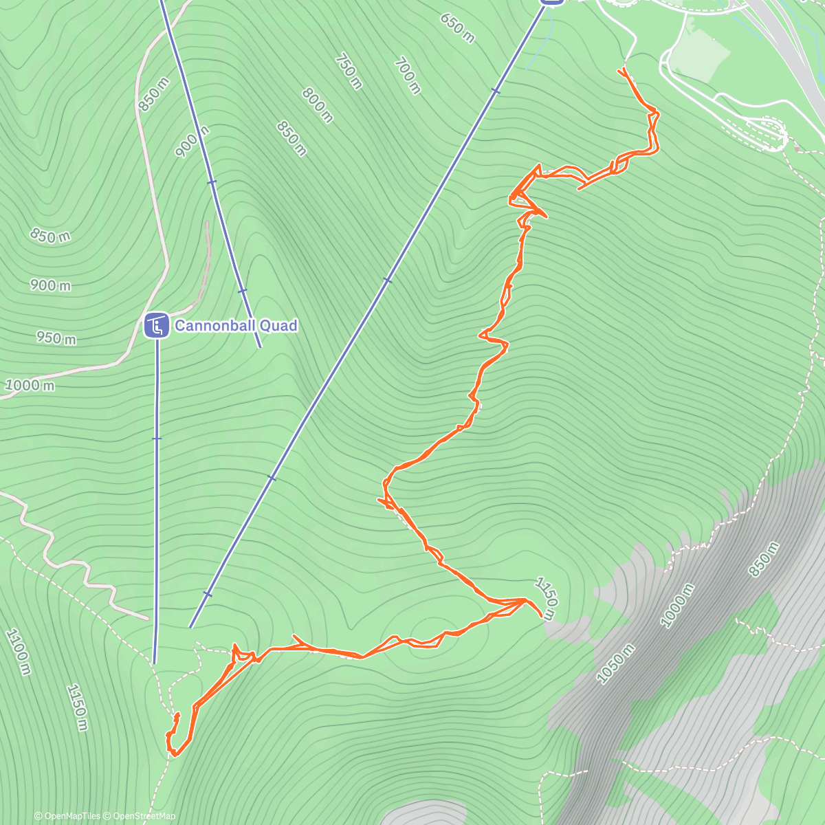 Map of the activity, Cannon with the MA Homies!