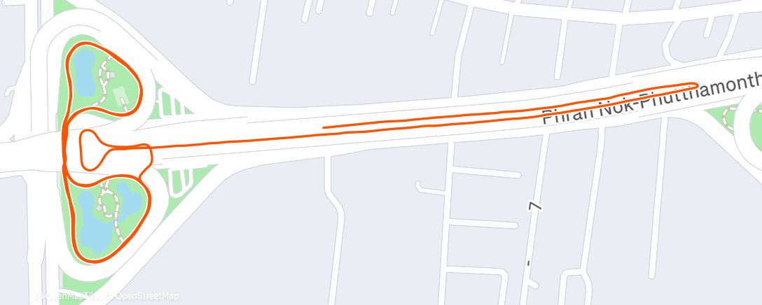 Карта физической активности (Morning Run)