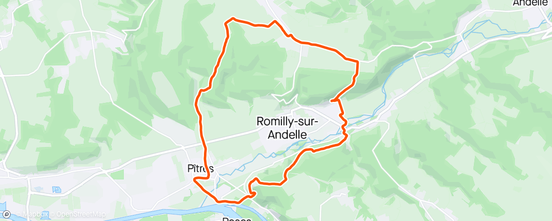Map of the activity, Metal🤘🎸Run de fin de semaine 😜🤘