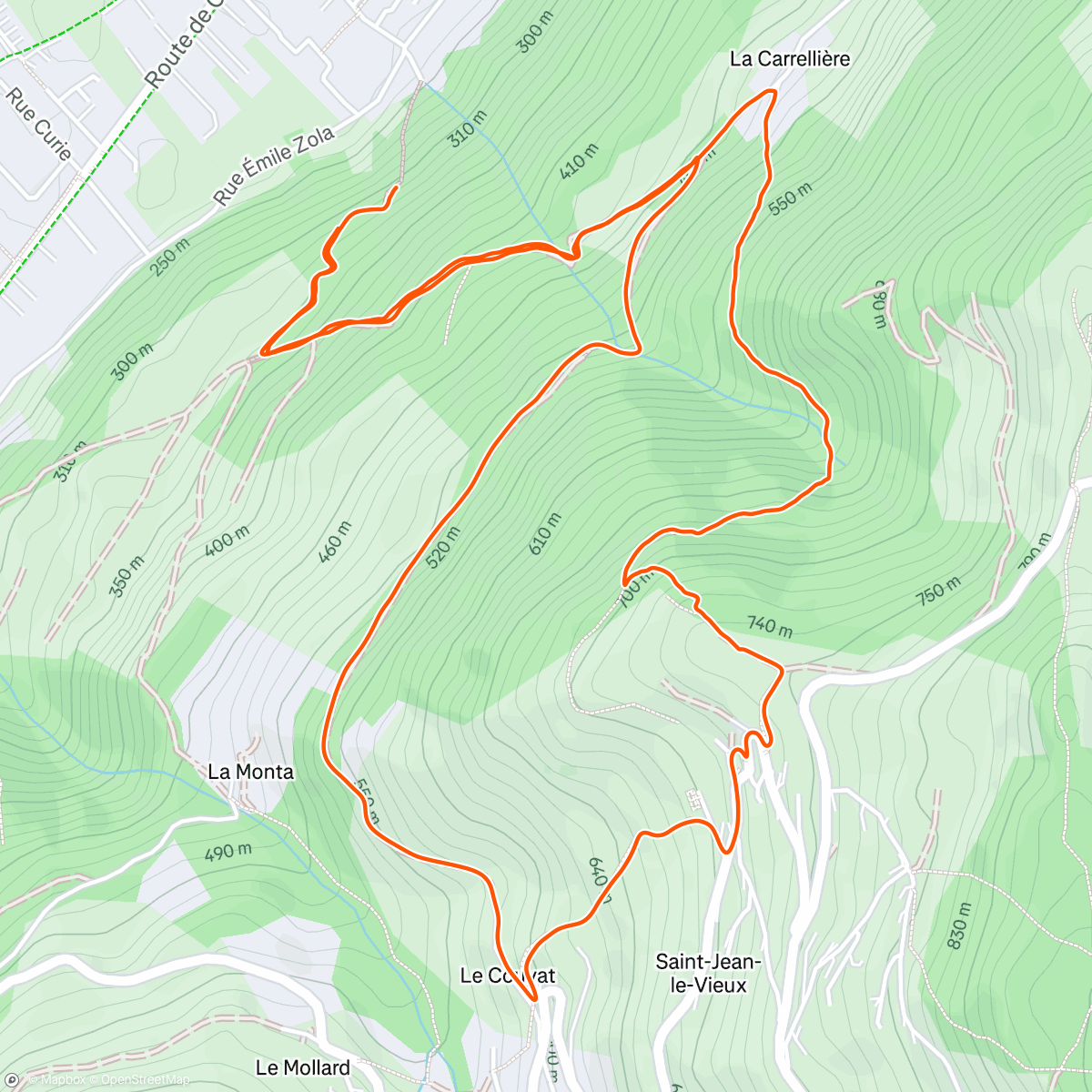 Map of the activity, La Classique 🌞⛰️👌