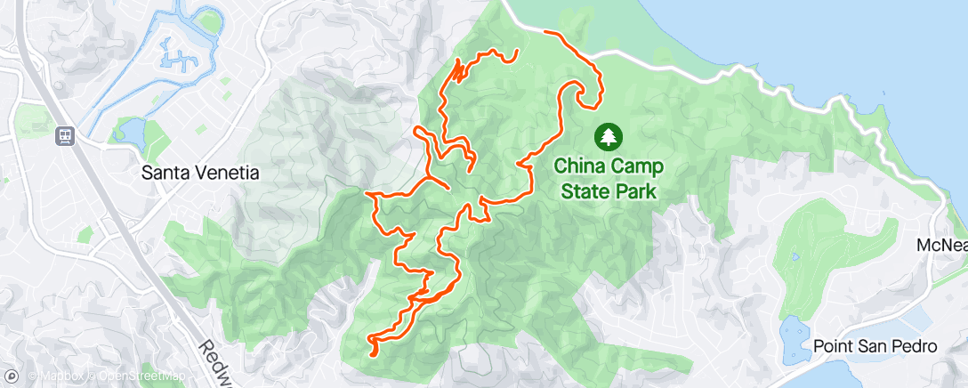 Map of the activity, Fun loop with Rich!