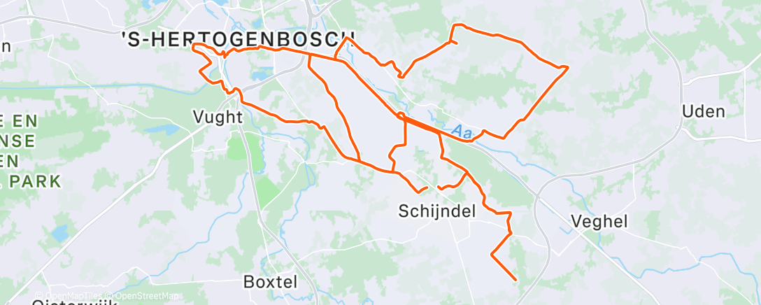 Map of the activity, Ochtendrit