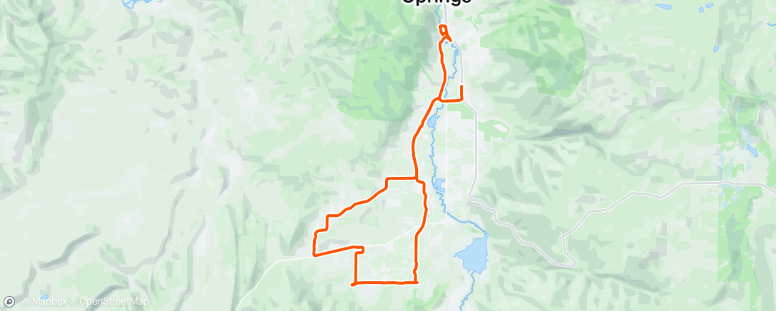 Map of the activity, Almost time to go racing again