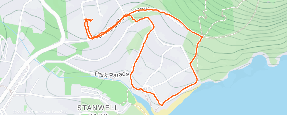 Map of the activity, 🐕 🚶