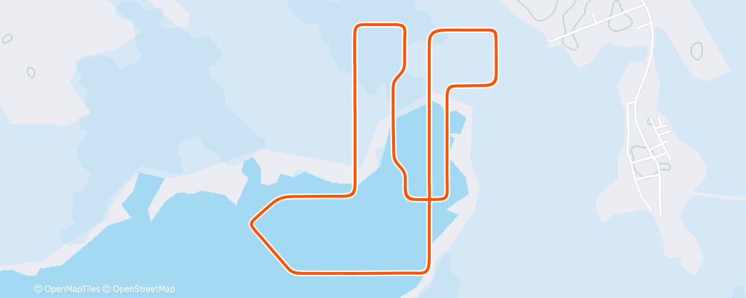 Map of the activity, MyWhoosh - Pmax