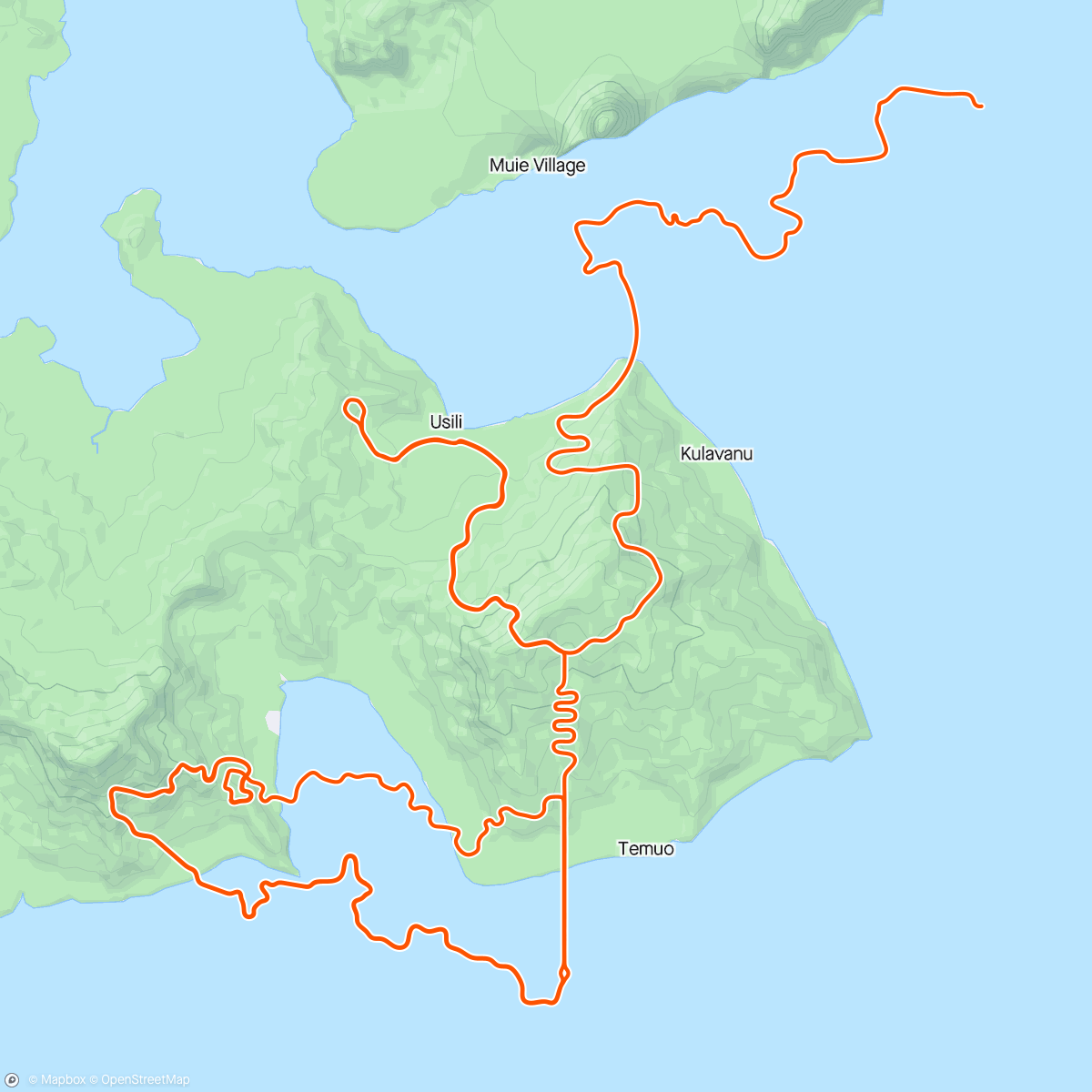 Carte de l'activité Zwift - Coastal Crown Loop in Watopia