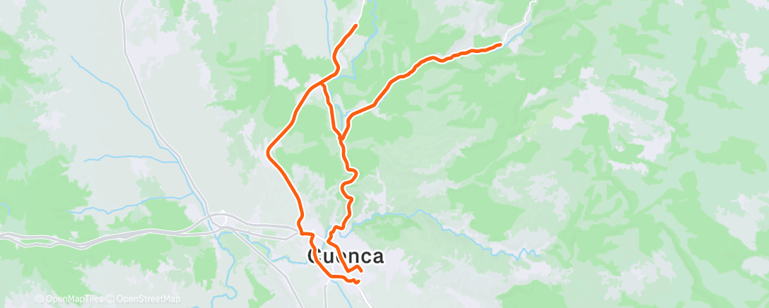 Map of the activity, Un ratito...