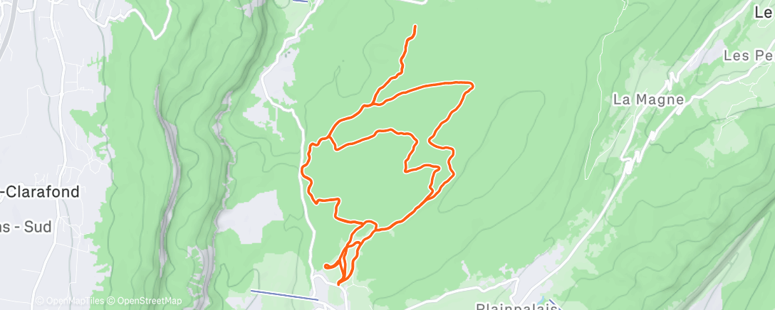 Карта физической активности (Reprise skating)