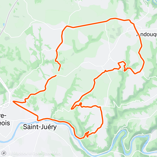 Carte de l'activité