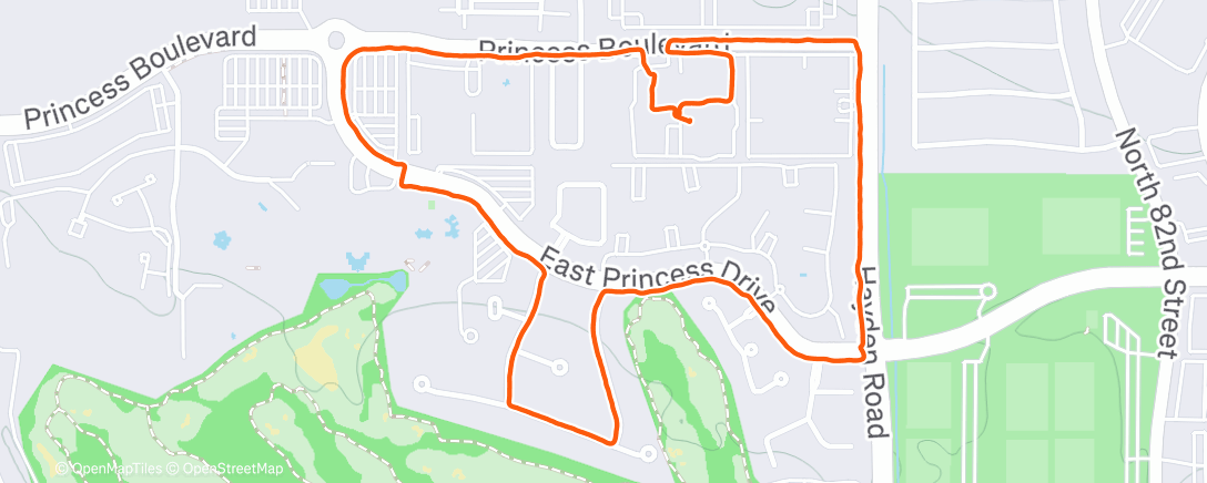 Карта физической активности (Morning Walk)