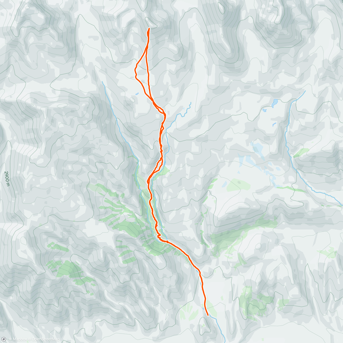 Map of the activity, Иссык-Куль, день 5. Пик Кургак-Сай