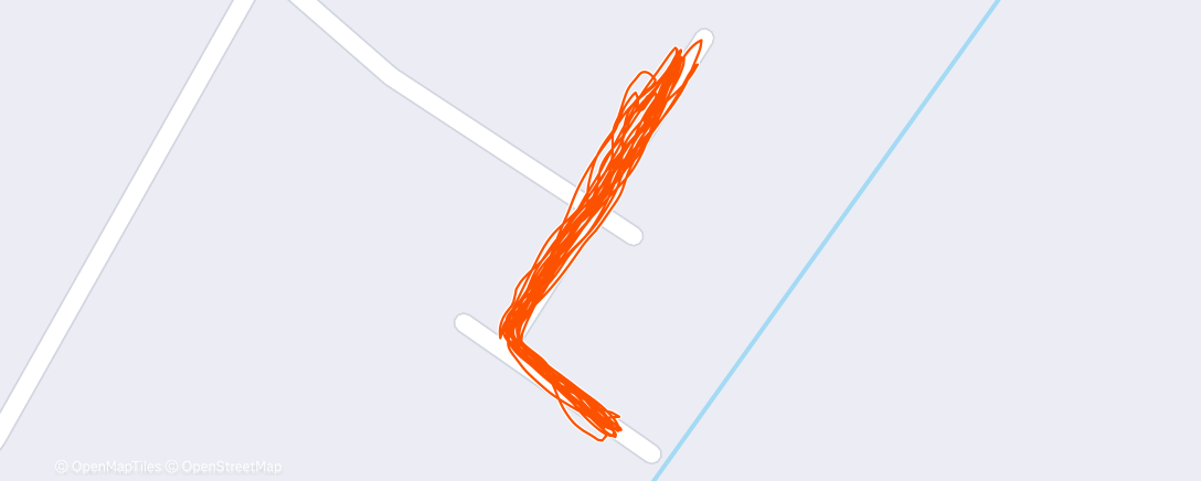 Карта физической активности (Evening Run)