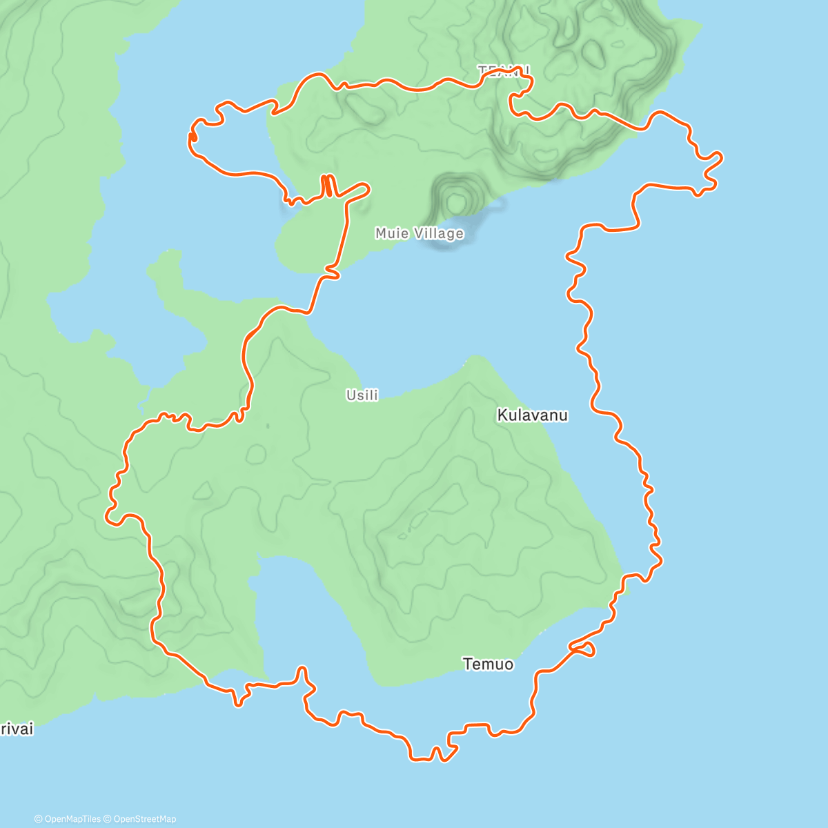 Map of the activity, Zwift - The Big Ring in Watopia