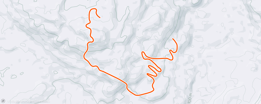 Map of the activity, indieVelo - Workout: Up Down Over Under
