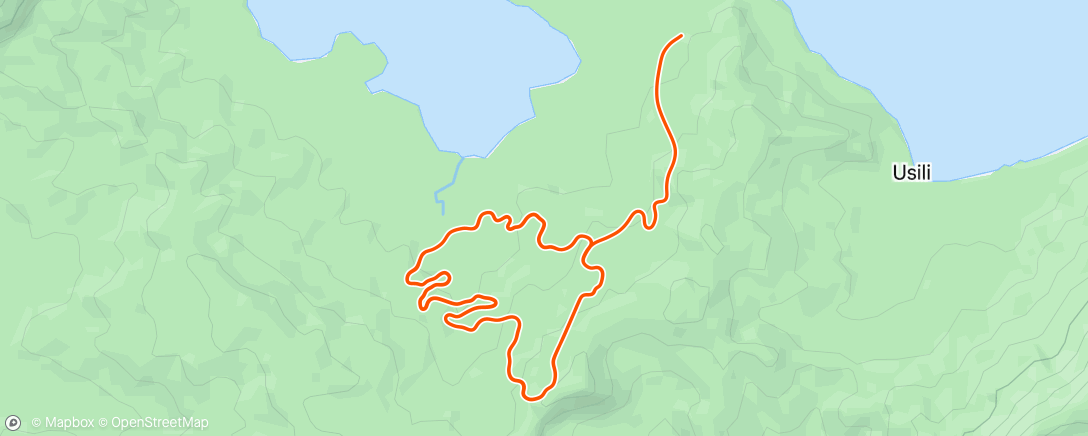 Map of the activity, Zwift - Group Workout: BC Bike Race MTB Race (D) on Handful Of Gravel in Watopia