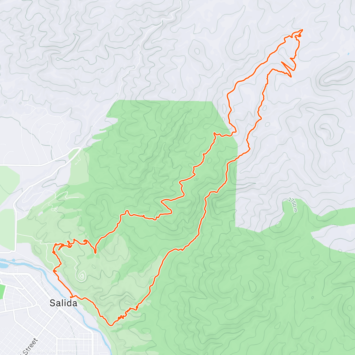 Carte de l'activité Cottonwood 🏃🏻🏔️🙌