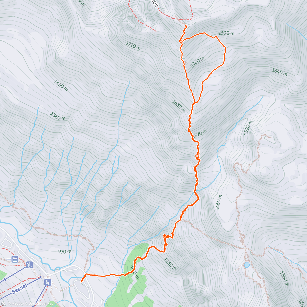 Map of the activity, TNAB!