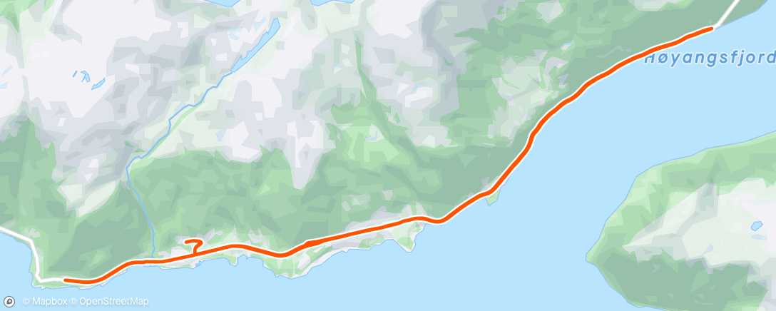 Carte de l'activité Afternoon Ride