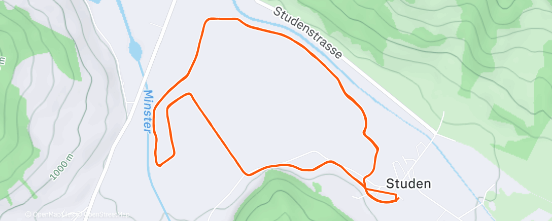 Mappa dell'attività Lunch Nordic Ski