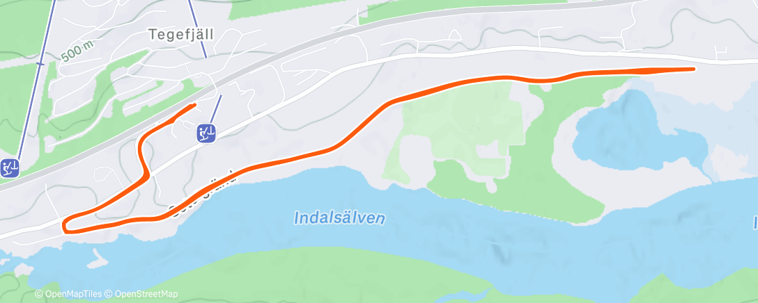 Карта физической активности (Standard post ski run)