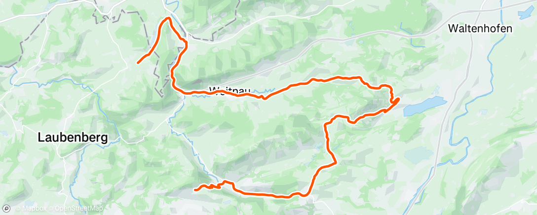 Map of the activity, Tappa 2 - Allgäu