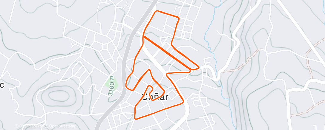 Map of the activity, Desafío TIME