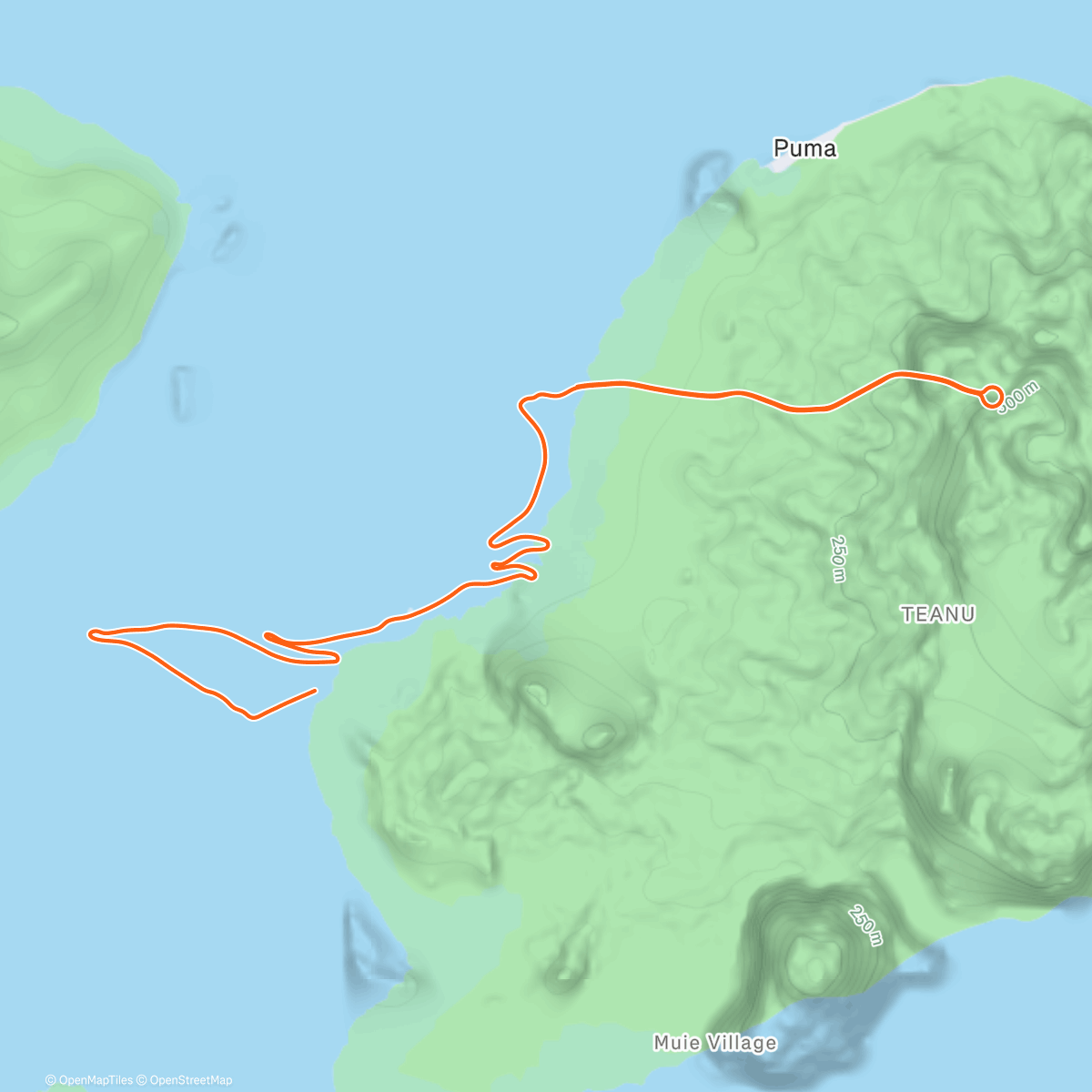 Map of the activity, Zwift - Montée du Chinaillon