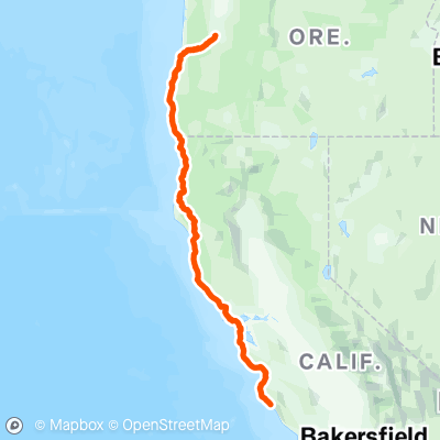 Eugene to Slates Hot Springs | 813.0 mi Cycling Route on Strava