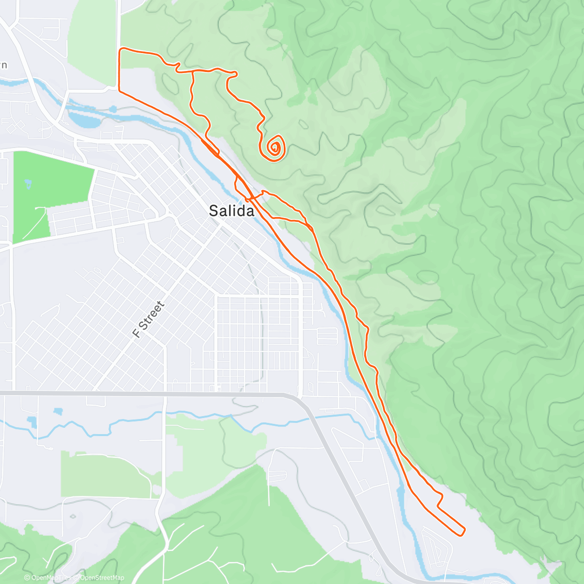 Карта физической активности (Pocket Pics)