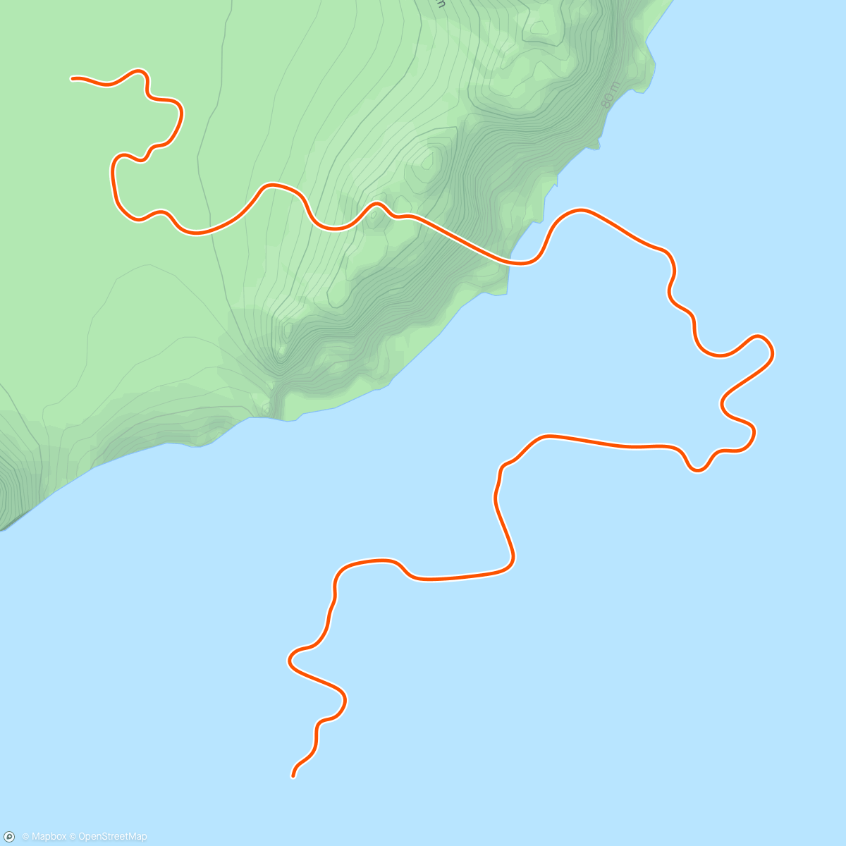 Mapa de la actividad, Zwift - Group Ride: 3R Endurance Steady Ride (B) on The Big Ring in Watopia