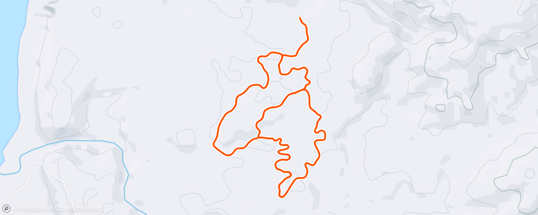 Map of the activity, Zwift - Aerobic Sustainability on Spirit Forest in Makuri Islands