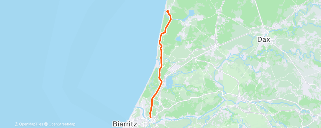 Map of the activity, Retour gare