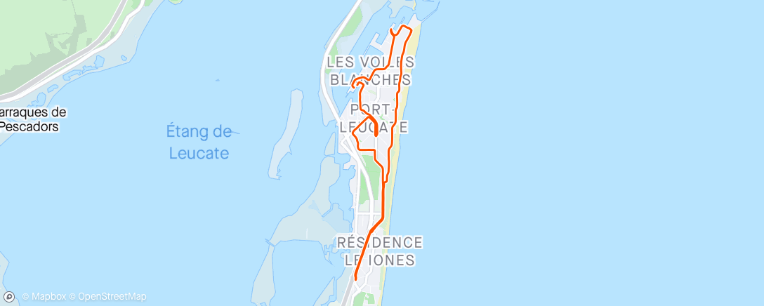 Map of the activity, 15x1/1 chaud 🥵