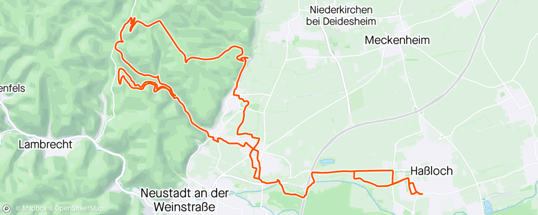 Map of the activity, Winzerdour