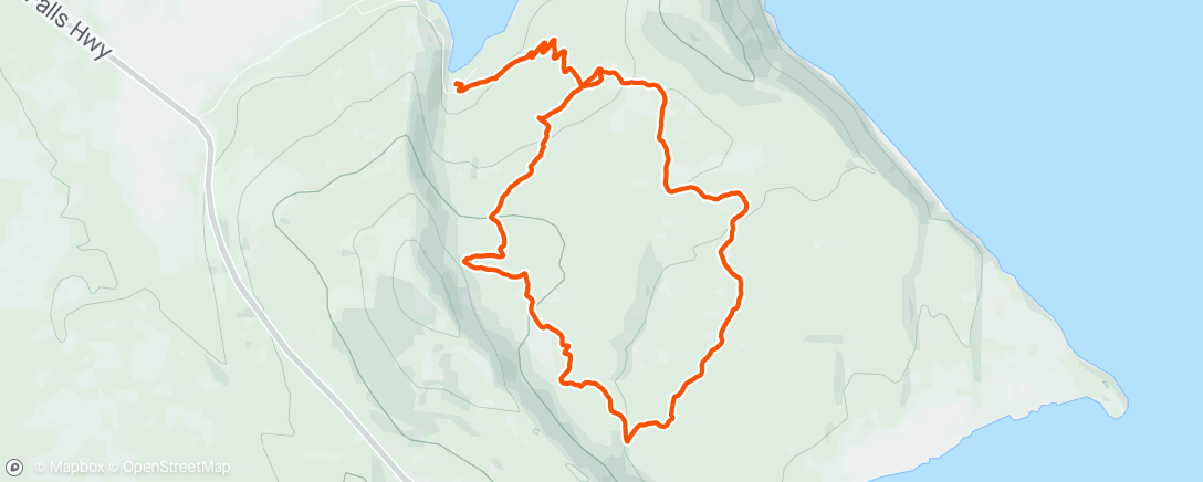 Map of the activity, Pup ride