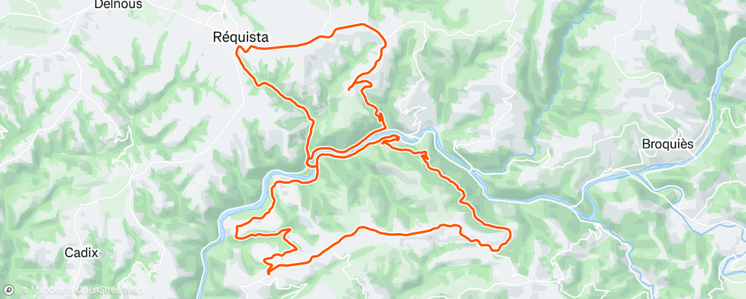 Carte de l'activité