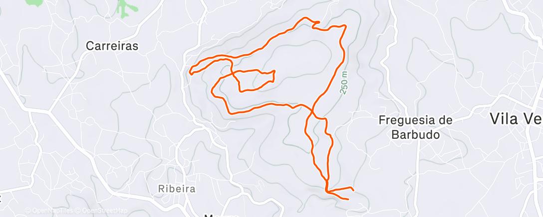 Карта физической активности (Corrida matinal)