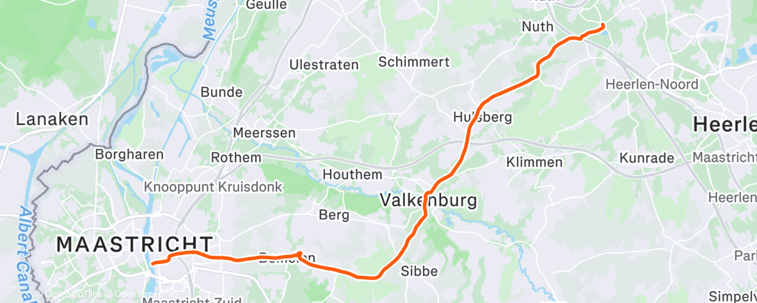 Mappa dell'attività Ochtendrit