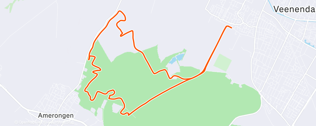 Map of the activity, Namiddagrit