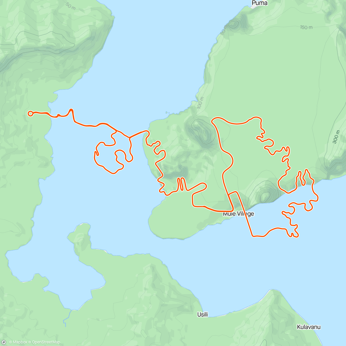 Map of the activity, Zwift - Climb Portal: Cote de Pike at 100% Elevation in Watopia