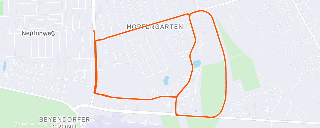 Map of the activity, Afternoon Gravel Ride