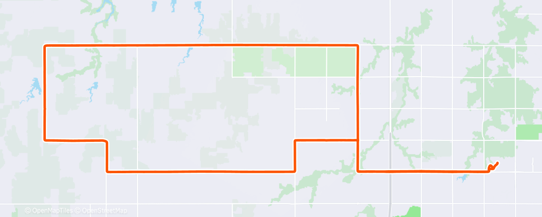 Map of the activity, I’ll be riding tomorrow but not some silly workout