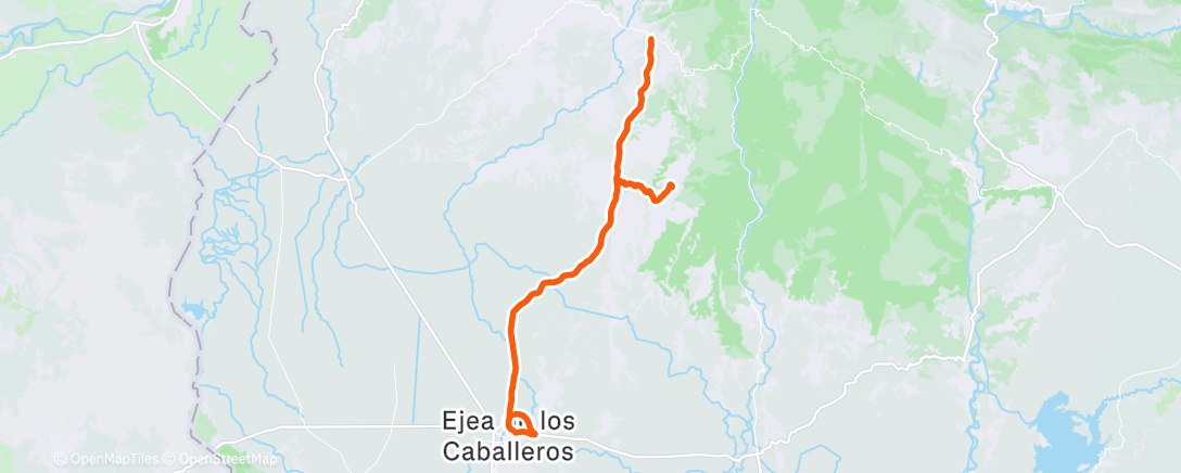 Карта физической активности (Morning Ride)